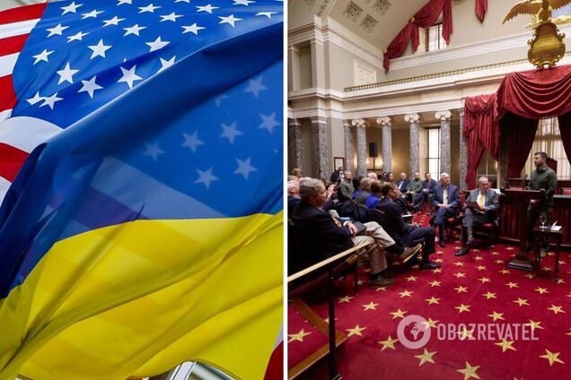 'Если мы не получим помощи, то проиграем войну': Зеленский в Вашингтоне встретился со спикером Палаты представителей США и лидерами обеих партий. Фото