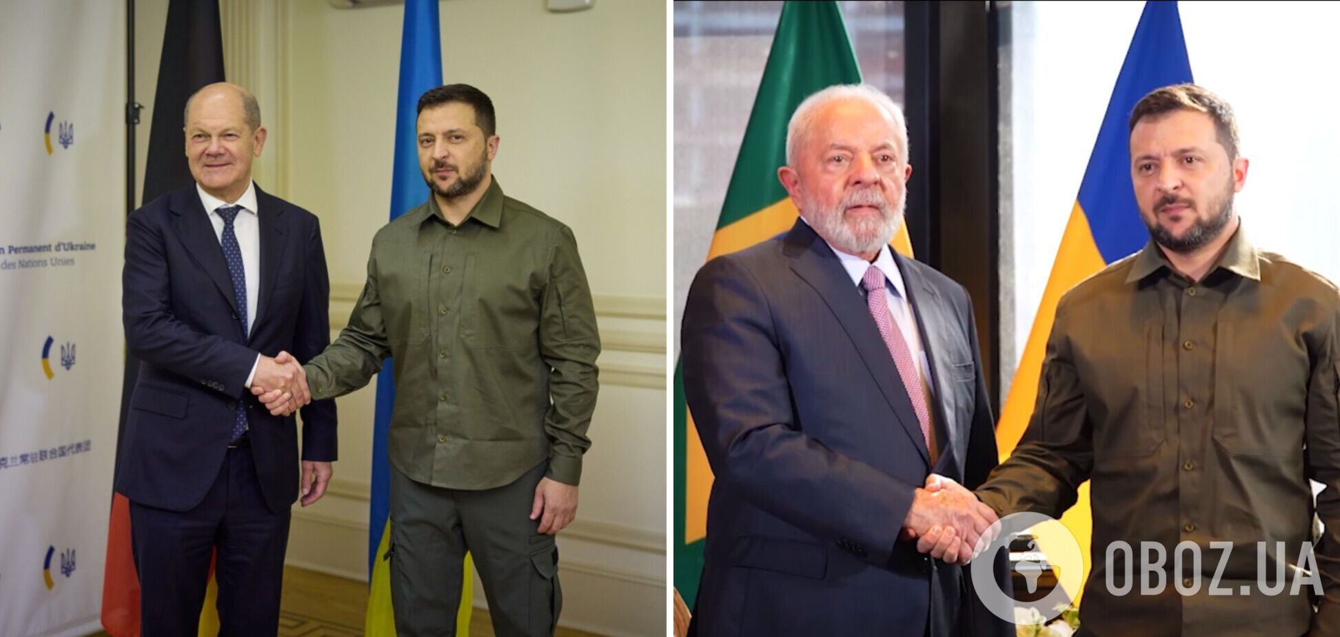 Зеленський провів переговори з президентом Бразилії та канцлером Німеччини: усі деталі. Відео