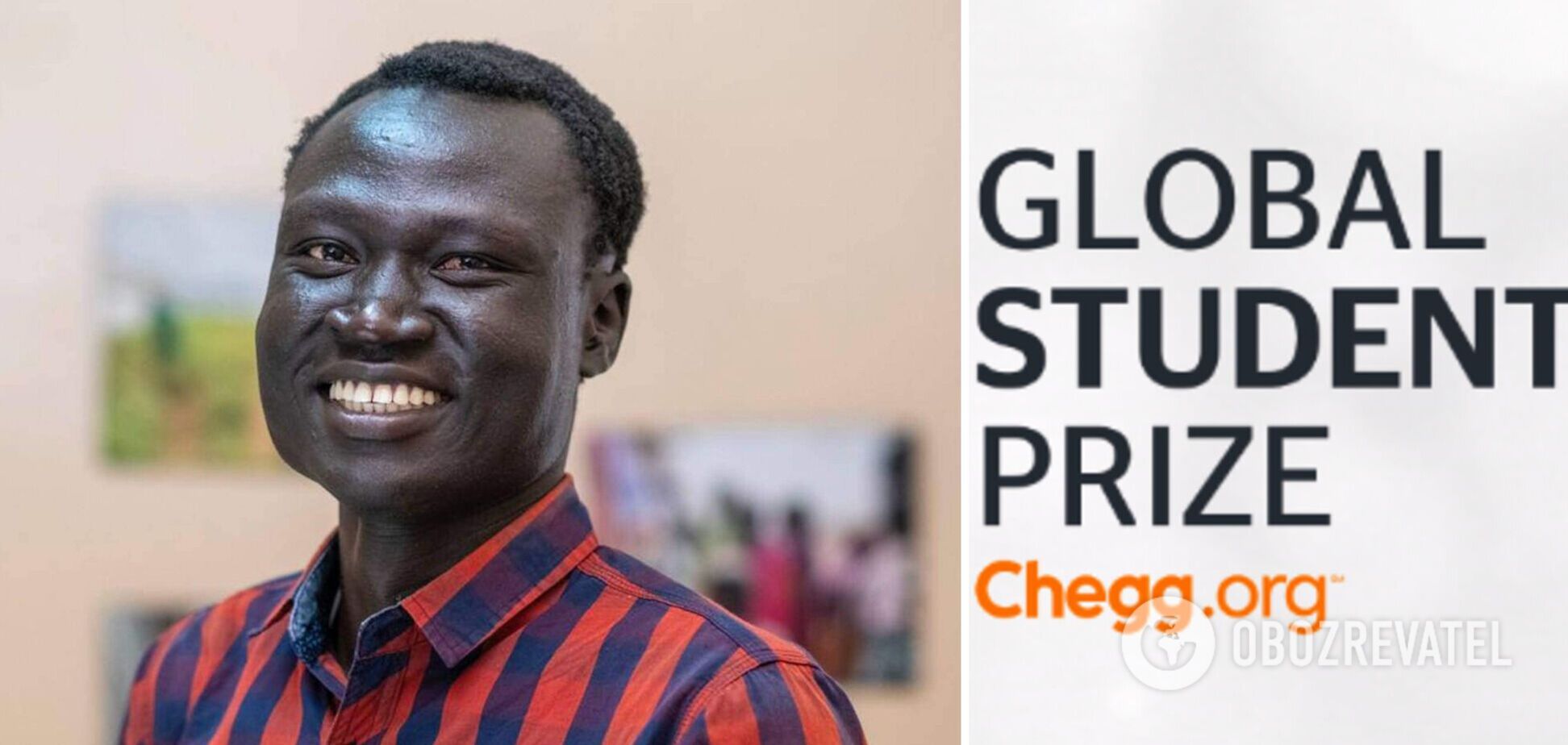 Біженця з Південного Судану назвали найкращим студентом світу: за що Ніал Денг отримав премію 100 тисяч доларів