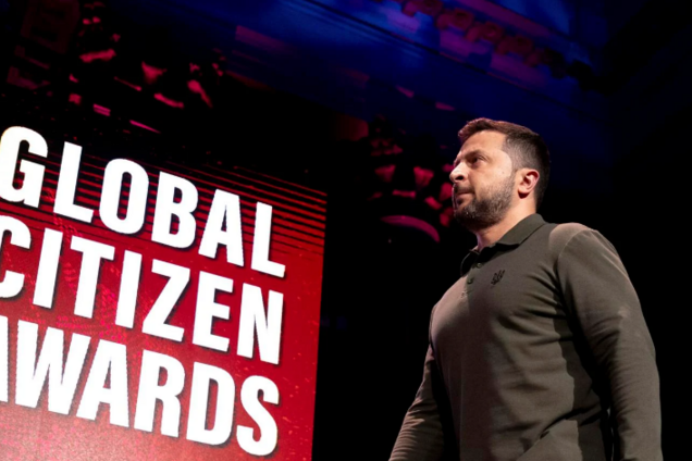 Зеленському у США вручили премію Atlantic Council Global Citizen Awards. Відео