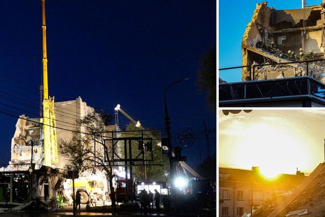 В Черкассах завершили поисково-спасательную операцию на месте попадания в гостиницу: появились новые данные о состоянии пострадавших. Фото и видео