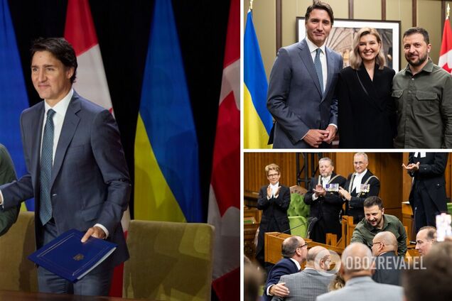 'Канада завжди буде підтримувати Україну': Трюдо і Зеленський домовились про збільшення військової допомоги. Фото і відео