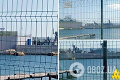 'В Крыму вам нигде не спрятаться': партизаны 'Атеш' показали расположение кораблей ЧФ в Севастопольской бухте. Фото