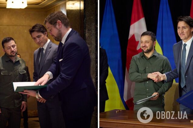 Зеленський і Трюдо в Оттаві підписали оновлену Угоду про вільну торгівлю між Україною та Канадою: що це означає