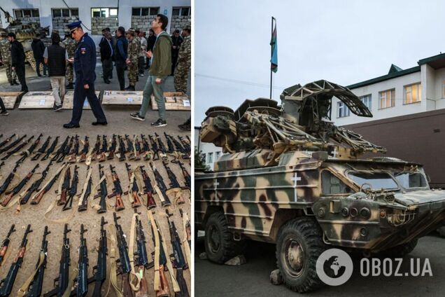 Усього 20 найменувань: Міноборони Азербайджана опублікувало список конфіскованої в Карабаху вірменської зброї та техніки. Фото та відео