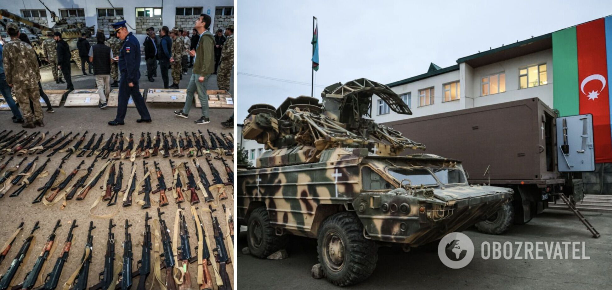 Усього 20 найменувань: Міноборони Азербайджана опублікувало список конфіскованої в Карабаху вірменської зброї та техніки. Фото та відео