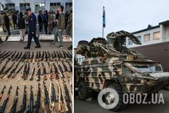 Усього 20 найменувань: Міноборони Азербайджана опублікувало список конфіскованої в Карабаху вірменської зброї та техніки. Фото та відео