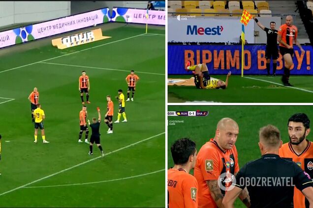 Ракицького вигнали з поля у матчі УПЛ. Відео