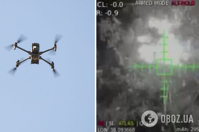 Уничтожение противника с помощью дрона