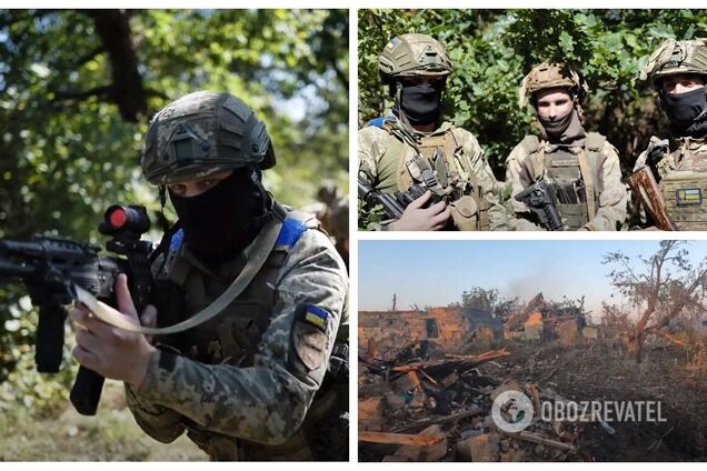Украинские десантники показали видео боев за Клещиевку