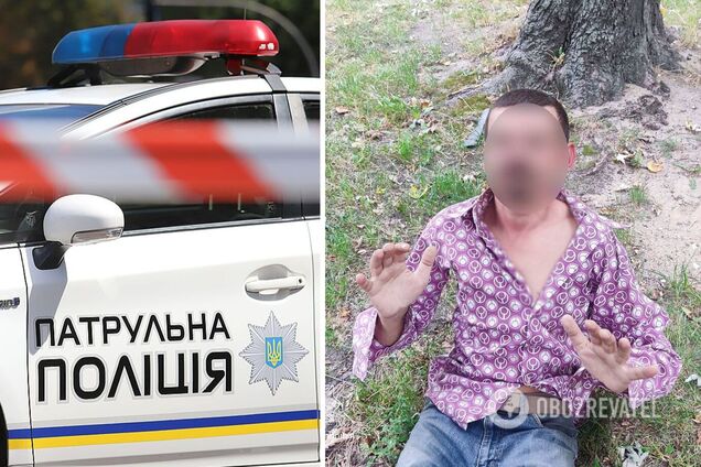 Перехожі затримали нападника та передали його поліцейським