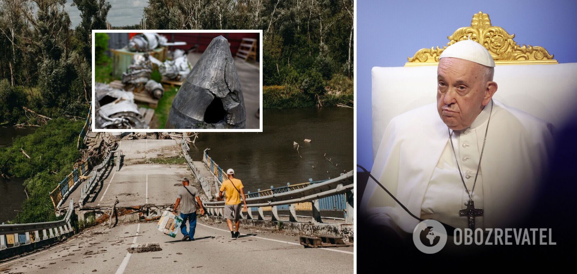 Папа Римський знайшов, кому вигідна війна в Україні, і це не Росія