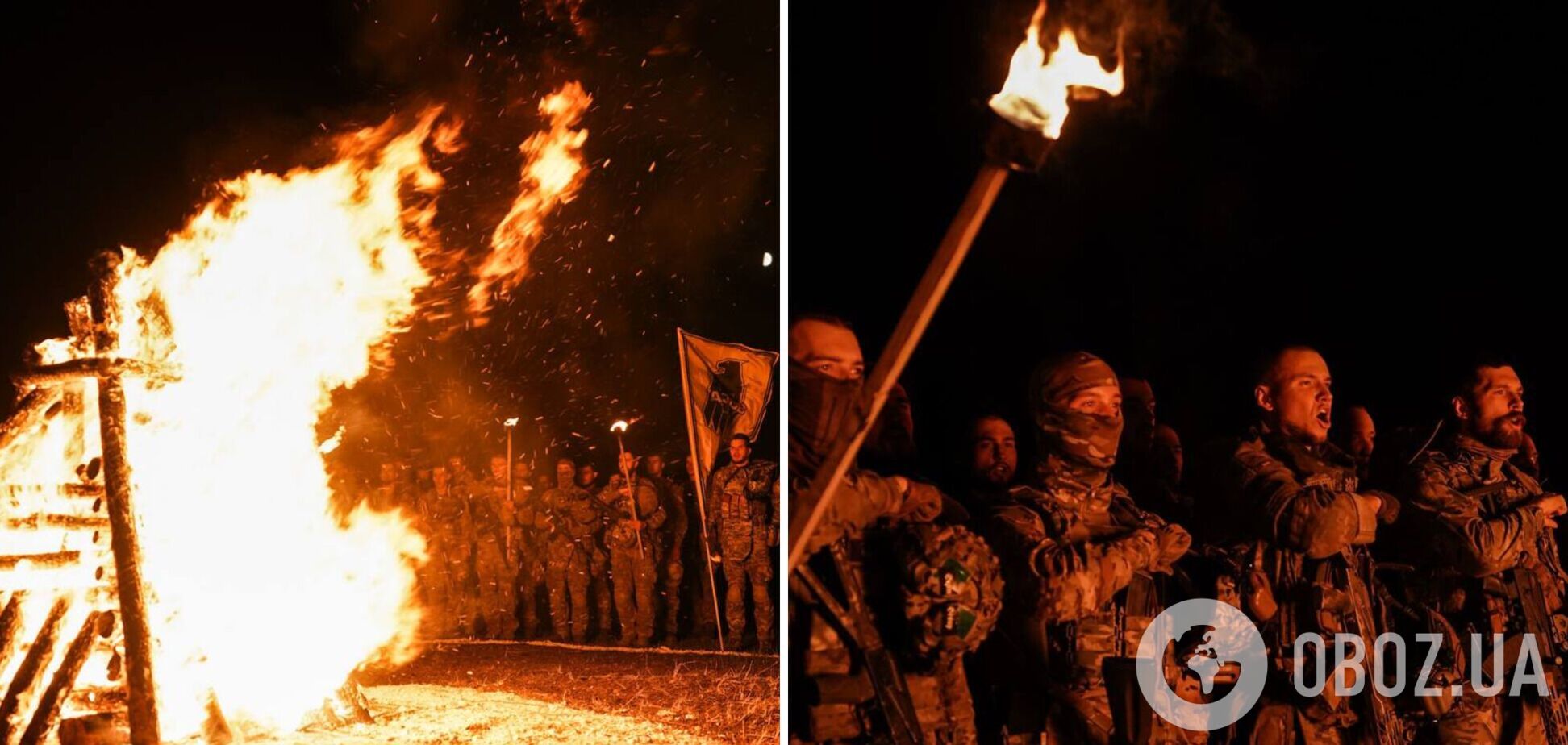 День мертвых: в 'Азове' по древней традиции почтили всех павших бойцов. Фото