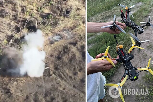 Робота FPV-дронів на війні проти російських окупантів