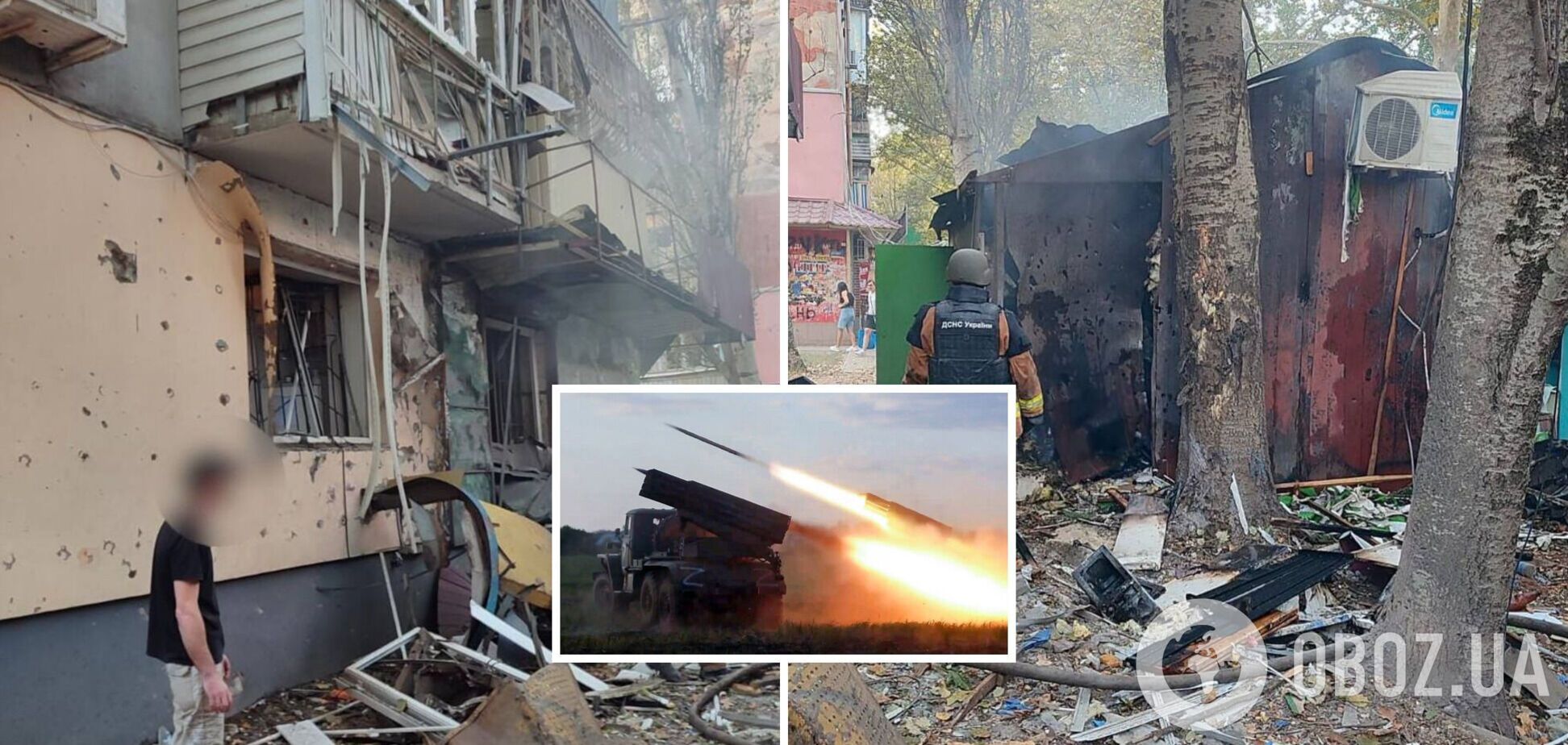 Россияне обстреляли жилые кварталы Херсона: трое гражданских погибли. Фото