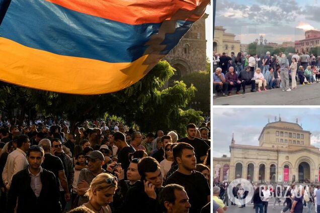 Пашиняну дали термін до 5 жовтня: у Єревані триває антиурядова акція протесту. Відео