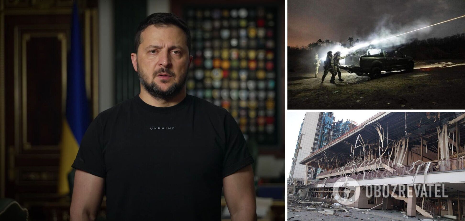 'Відповімо Росії на кожен удар': Зеленський анонсував помсту за ракетний і дроновий обстріл Одещини. Відео