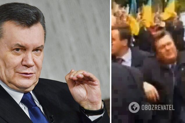 Ровно 19 лет назад в Януковича бросили яйцом: видео 'легендарного покушения'