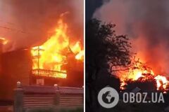 У Карпатах згорів відпочинковий комплекс, у якому проживали 148 дітей: минулося без жертв. Фото і відео