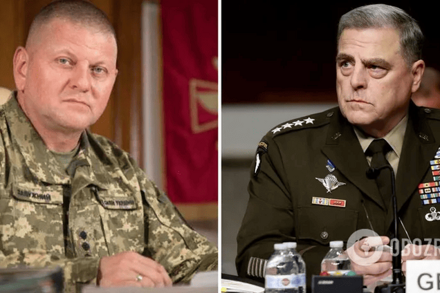 Залужный поблагодарил генерала Милли за службу и познакомился с его преемником