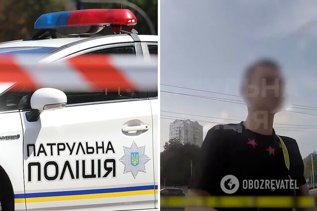 Водитель, вероятно, съел наркотики на глазах у полицейских