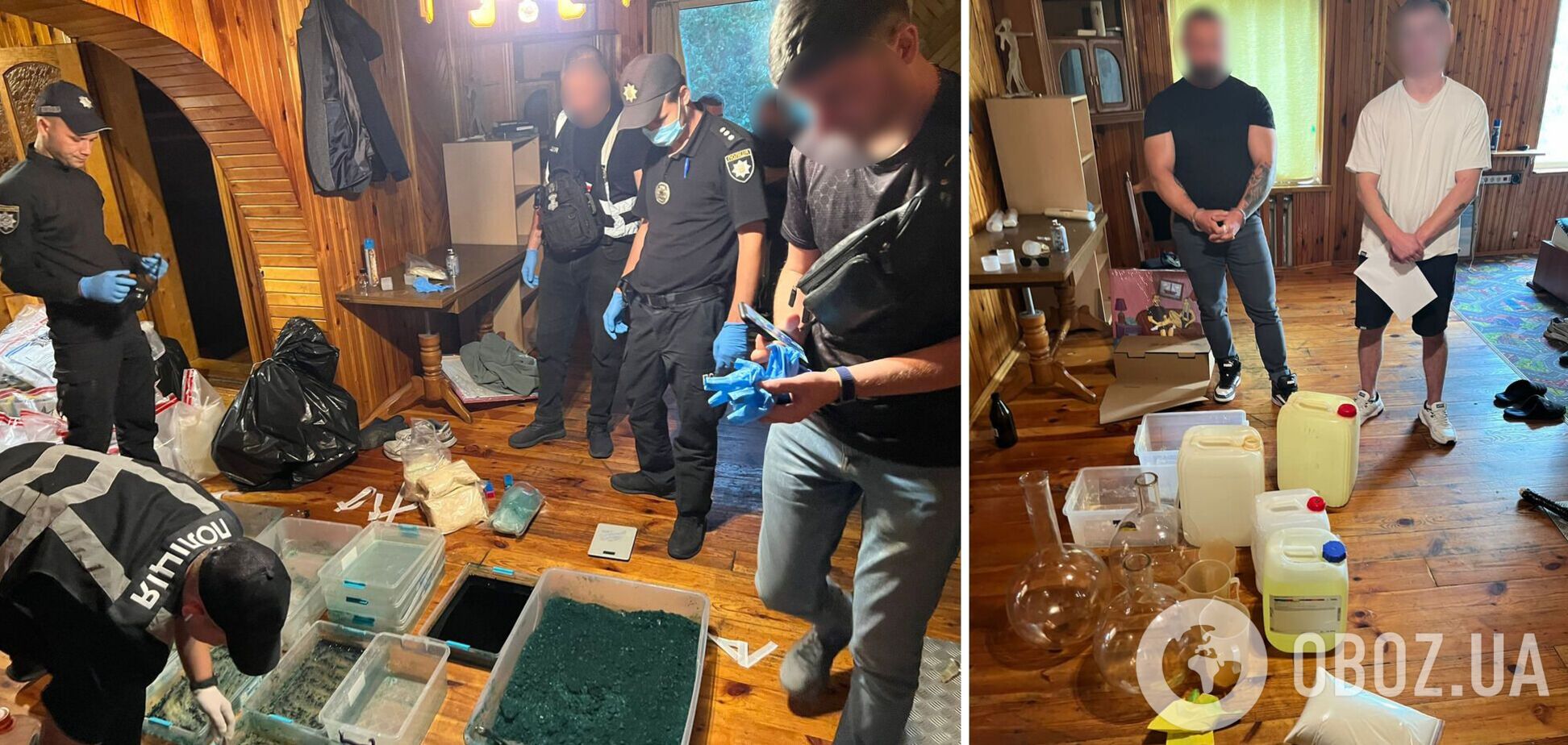 У зловмисників провели обшуки