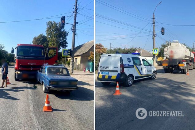 ДТП произошло на пешеходном переходе