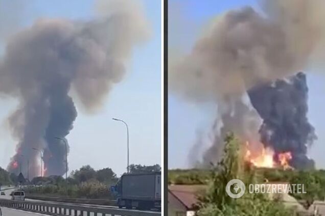 На Полтавщині стався вибух, піднявся дим: заявили про НП на газопроводі. Відео