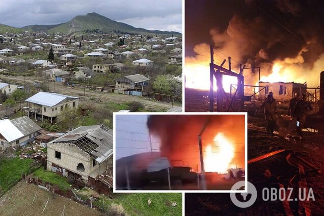 У Нагірному Карабасі трапився вибух на складі бензину: є загиблі й майже 300 постраждалих. Фото і відео