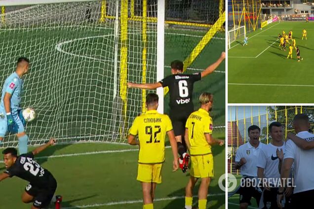 Драма дня. В Кубке Украины футболист забил в свои ворота на последней секунде и вывел команду соперника в четвертьфинал