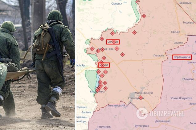 В больнице Первомайска на Луганщине лежат сотни раненых оккупантов: в Генштабе рассказали о потерях РФ