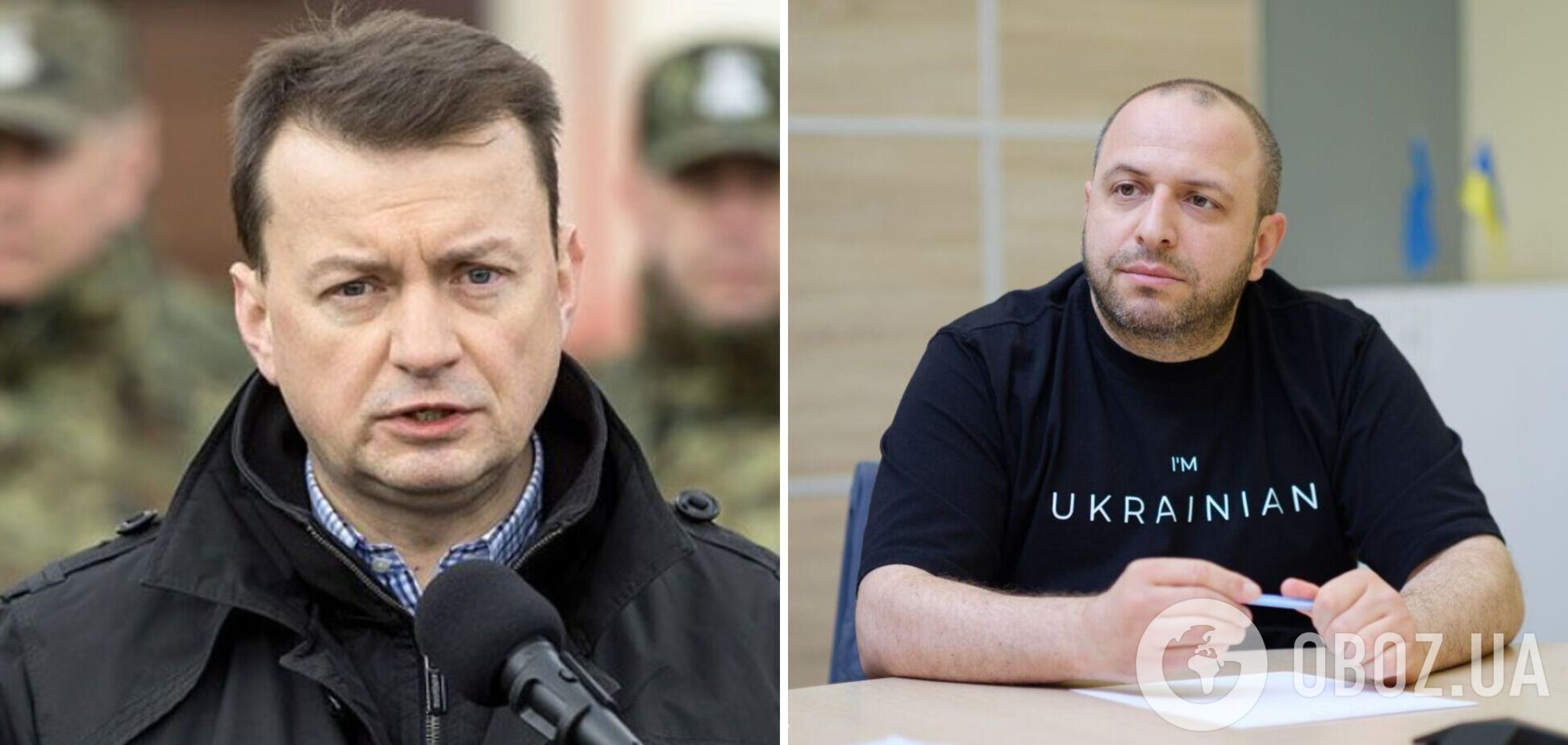 'Поблагодарил Польшу за значительную помощь': Умеров пообщался с польским коллегой Блащаком