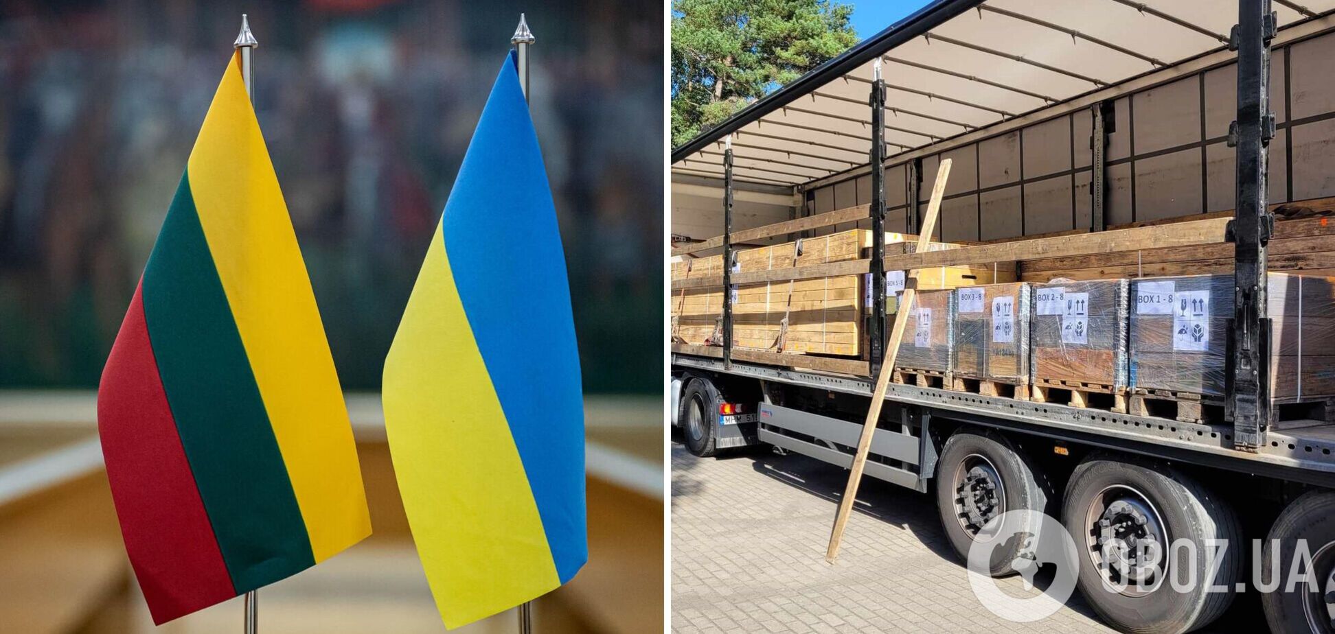 Литва поддерживает Украину