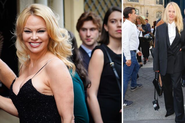 56-річна Памела Андерсон прийшла на Тиждень моди в Парижі без макіяжу і вразила публіку. Фото