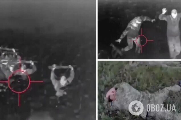 На Запоріжжі взяли у полон ворожу ДРГ, що намагалася здійснити диверсії у формі ЗСУ. Відео