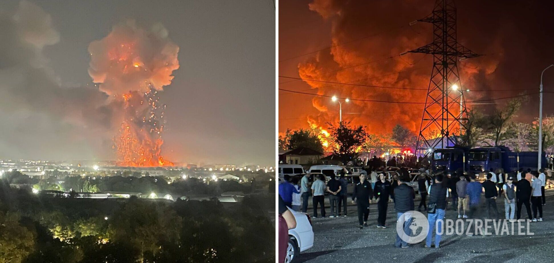 В Ташкенте прогремел мощный взрыв на таможенном складе: вспыхнул сильный пожар. Фото и видео