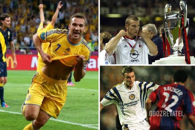 Шокировал россиян в Москве и возил по газону звезд 'Барселоны': самые яркие и важные голы Шевченко