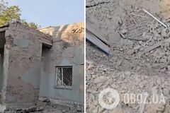 Россияне обстреляли жилой квартал Херсона: уничтожено заведение общественного питания. Видео