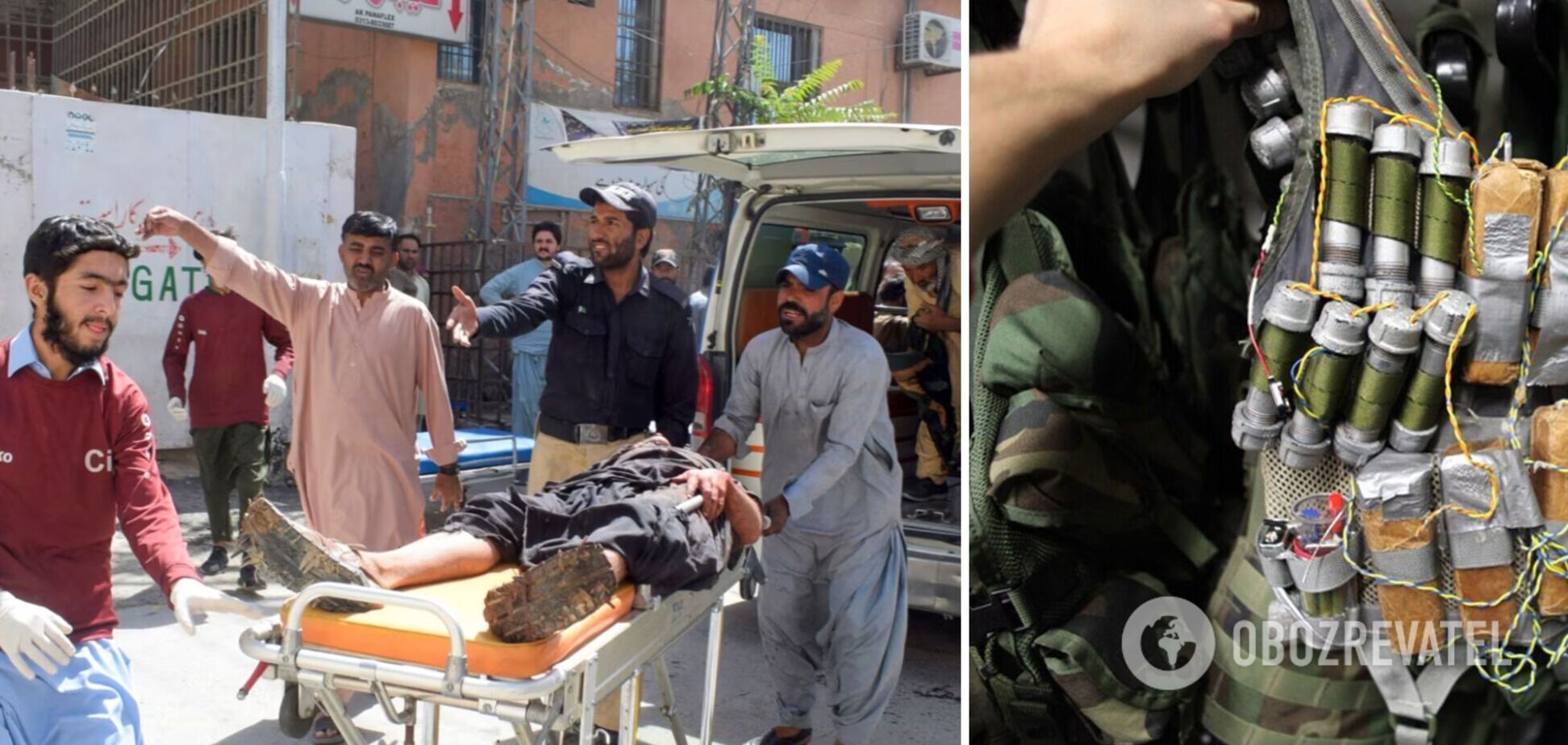  У Пакистані терорист-смертник влаштував вибух біля мечеті: 50 людей загинуло, багато поранених