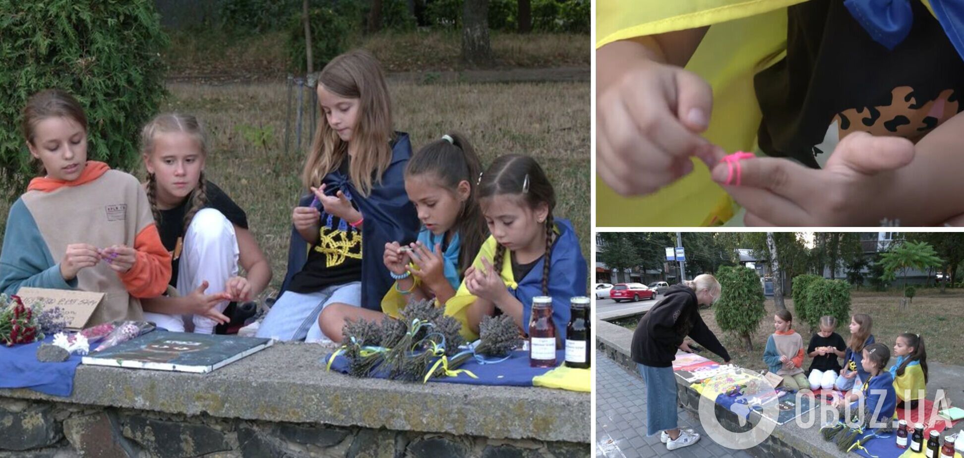 'У будь-яку погоду, дощ, сніг, сонце': у Рівному діти продають власні вироби заради допомоги ЗСУ. Відео