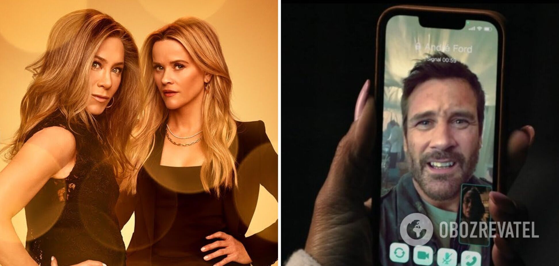 'На улицах стреляют в гражданских': в 'Утреннем шоу' с Уизерспун и Энистон рассказали о российском терроризме в Мариуполе