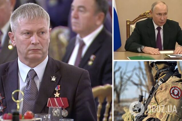 Путін доручив ексвагнерівцю, який зрадив Пригожина, збирати 'добровольців' на війну проти України