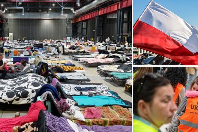 В Польше закрыли крупнейший центр приема украинских беженцев: в FT назвали причину