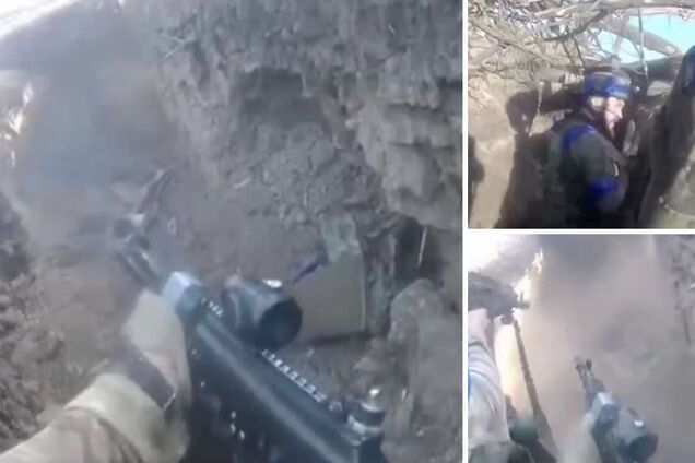 'Дуже інтенсивний бій': у мережу потрапили кадри штурму і зачистки траншей окупантів нацгвардійцями на півдні. Відео