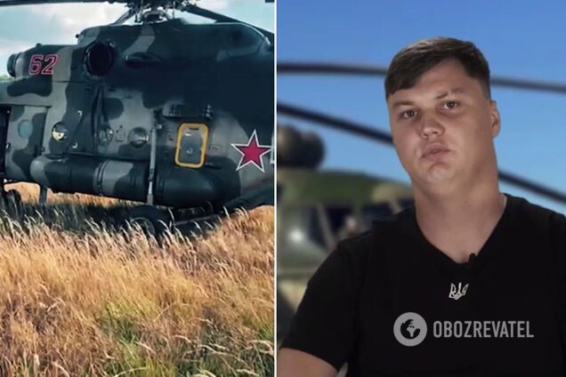 Спецоперация 'Синица': в ГУР показали российского пилота, передавшего Украине вертолет Ми-8. Видео
