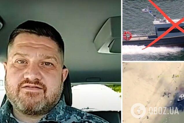 Отработала морская авиация: в ВМС рассказали детали уничтожения российского катера 'Тунец'