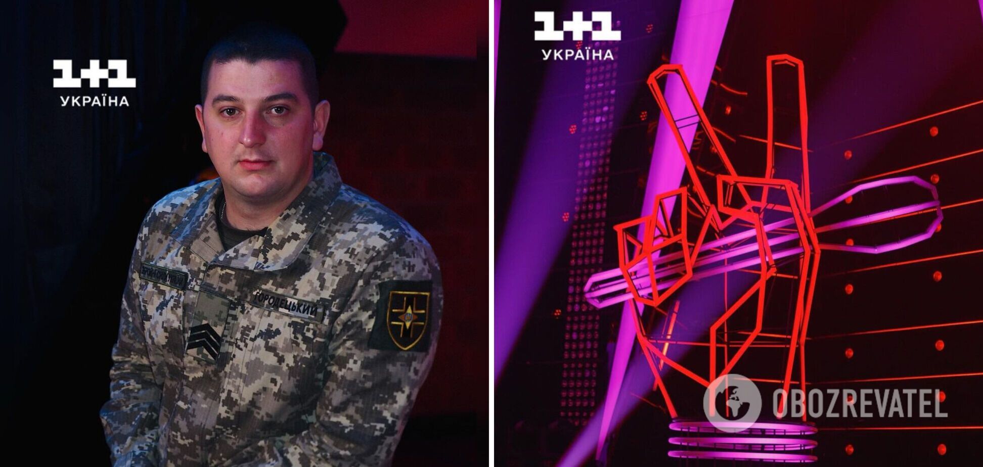 На сцену украинского 'Голосу країни-13' в Польше вышел боец ВСУ, поразивший тренеров гимном столицы 'Києве мій'