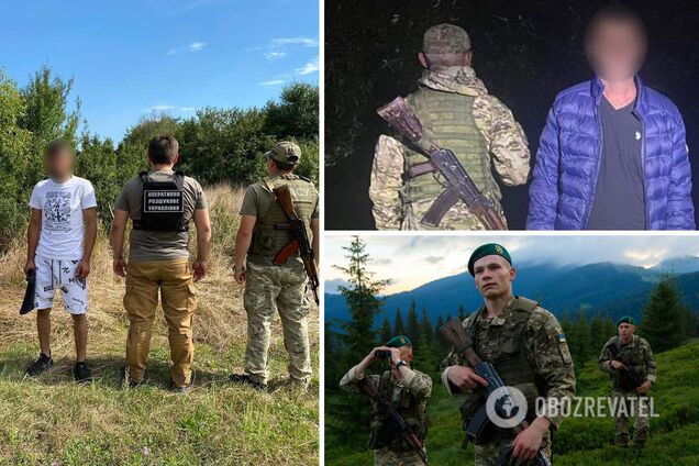 На Закарпатті за добу затримали 34 чоловіків, які хотіли незаконно перетнути кордон: що їм загрожує. Фото