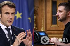 Зеленский провел 'конкретный' разговор с Макроном о гарантиях безопасности: детали