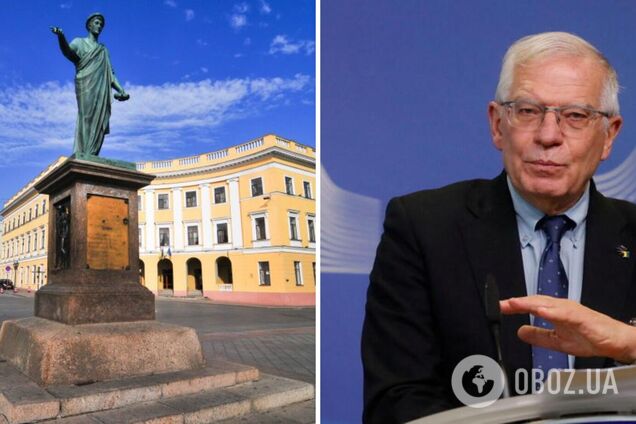 'Будемо підтримувати Україну скільки буде треба': в Одесу з неоголошеним візитом прибув Боррель. Відео